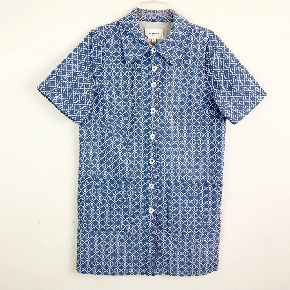 Tuckernuck Pomander Place Lacie Embroidered Dress Size L - Picture 4 of 14